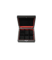 KronoKeeper Black Ash 6 Watch Box