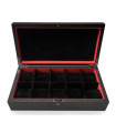 KronoKeeper Black Ash 10 Watch Box