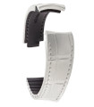 R-Strap - Alligator strap for Rolex - White