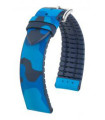 John Hirsch Watch Strap Blue/Blue