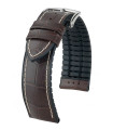 George Hirsch Watch Strap Brown/Black 