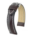 Heavy Calf Hirsch Watch Strap Brown