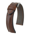 Lucca Hirsch Watch Strap Brown 