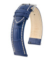 Modena Hirsch Watch Strap Dark Blue