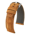 Tritone Hirsch Watch Strap Golden Brown