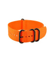 NATO ZULU Extreme watch strap Orange PVD