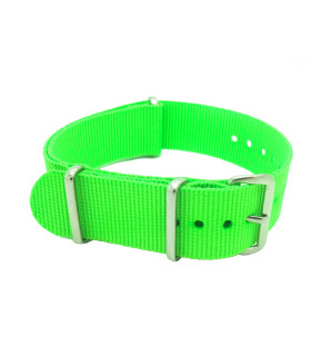 NATO strap Fluo Green