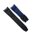 Rubber B strap Alligator SwimSkin 21mm - Navy Blue SK21