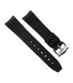 Rubber B strap M106 Black with buckle