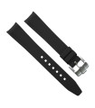 Rubber B Strap M316 Black with buckle