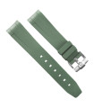 Rubber B strap T801 Military Green with buckle for Tudor Black Bay 58