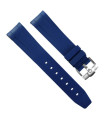 Rubber B strap T801 Blue with buckle for Tudor Black bay 58