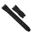 Rubber B strap Alligator SwimSkin for IWC Big pilot - Black SK22