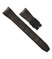 Rubber B strap Alligator SwimSkin for IWC Big pilot - Espresso Brown SK22