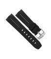 RubberB Strap P210 Luminor 44 mm Black/Green