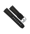 RubberB Strap P210 Luminor 44 mm Black/Tan