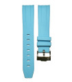 Rubber strap for Omega MoonSwatch - Sky Blue