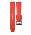 Rubber strap for Omega MoonSwatch - Red