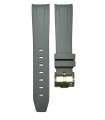 Rubber strap for Omega MoonSwatch - Grey