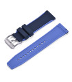 Rubber strap dual colors - Blue/Lilac