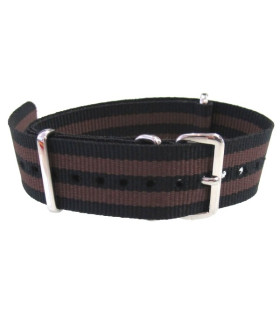 NATO strap Black/Brown