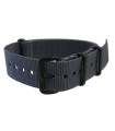 NATO watch strap Grey PVD