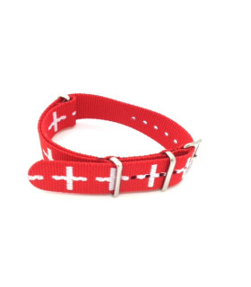 NATO strap Swiss flag