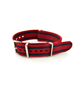 NATO strap Red/Blue