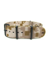 NATO watch strap Camo 4 PVD