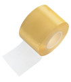 Protective plastic cling wrap for bracelets