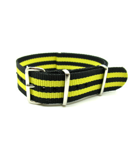 NATO Strap Black/Yellow