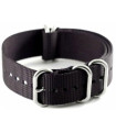 NATO ZULU Extreme watch strap Black