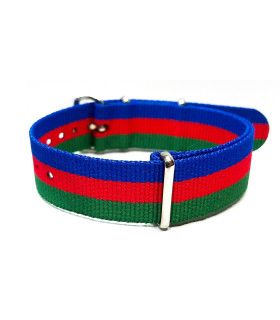 NATO strap Blue/Red/Green 