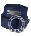 Speedometer Official Blue leather Belt