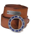 Speedometer Official Cognac Leather Belt